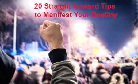 tips to manifest your destiny