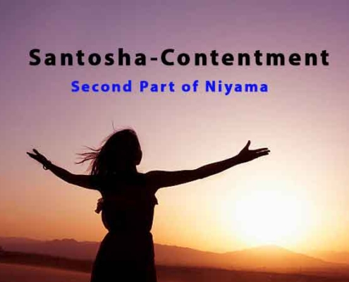 santosha in yoga contentment